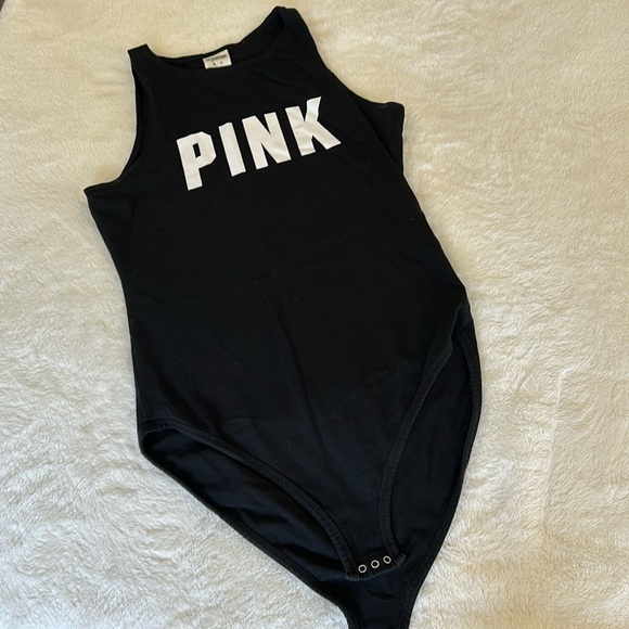 PINK Victorias Secret Sleeveless Body Suit - Picture 1 of 2